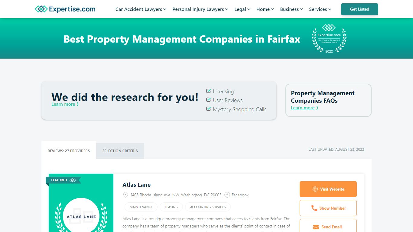 27 Best Fairfax Property Management Companies | Expertise.com